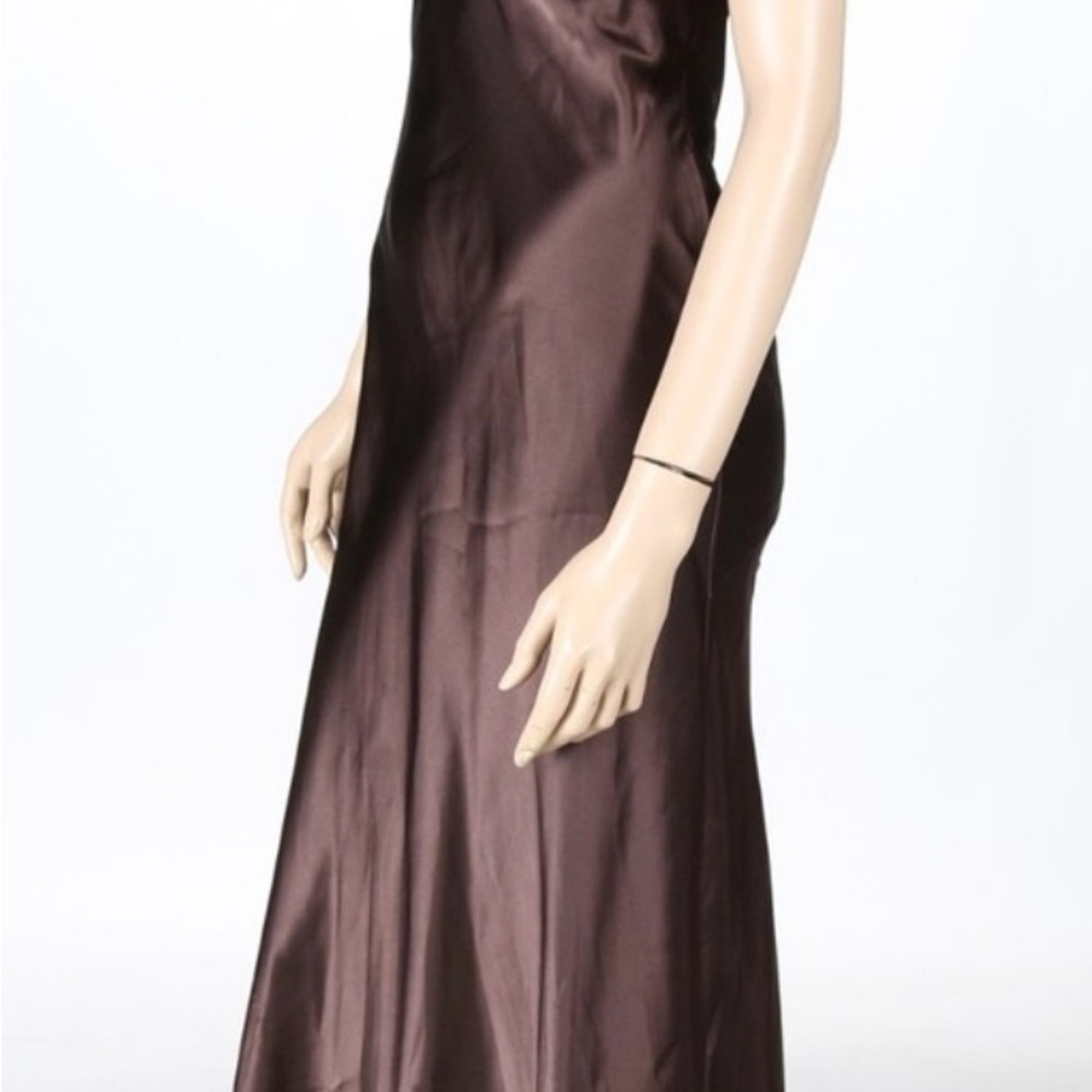 Cache Brown Maxi Slip Dress